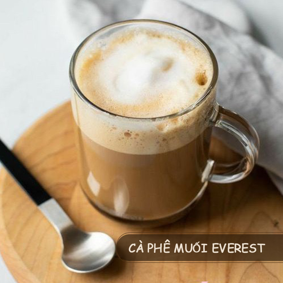 Cà Phê Hòa Tan Muối Hồng HIMALAYA 4in1 EVEREST COFFEES . Tốt Sức Khỏe, Nhiều Khoáng Chất. Tiêu Chuẩn FDA Hoa Kỳ