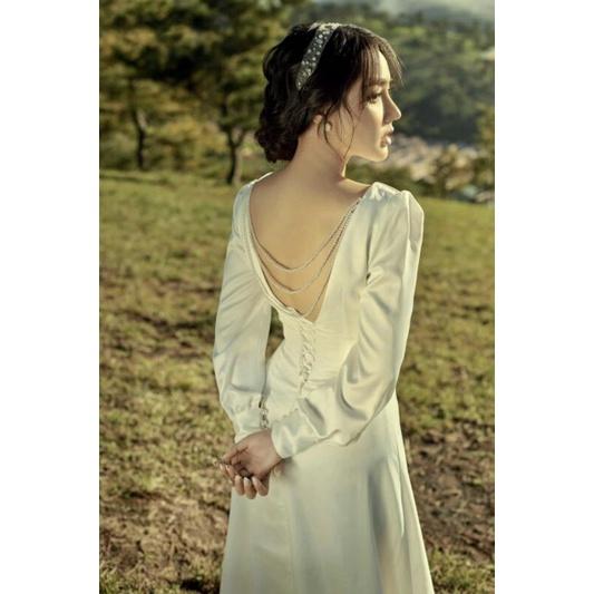 Đầm dạ hội hở lưng,đầm đi tiệc cưới