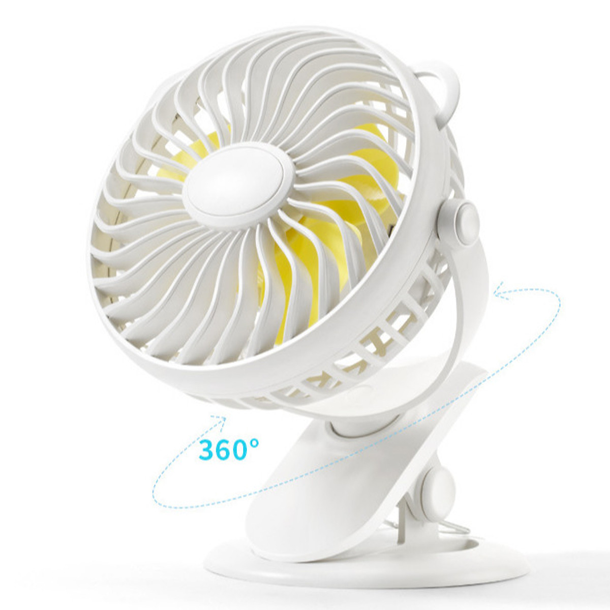 Quạt sạc tích điện cao cấp tiên lợi OLAPLE - Hàng nhập khẩu