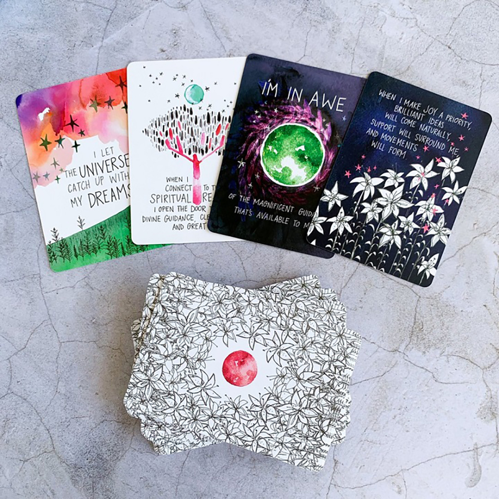 Bộ Bài Oracle Super Attractor Oracle 52 Lá Bài  Đá Thanh Tẩy
