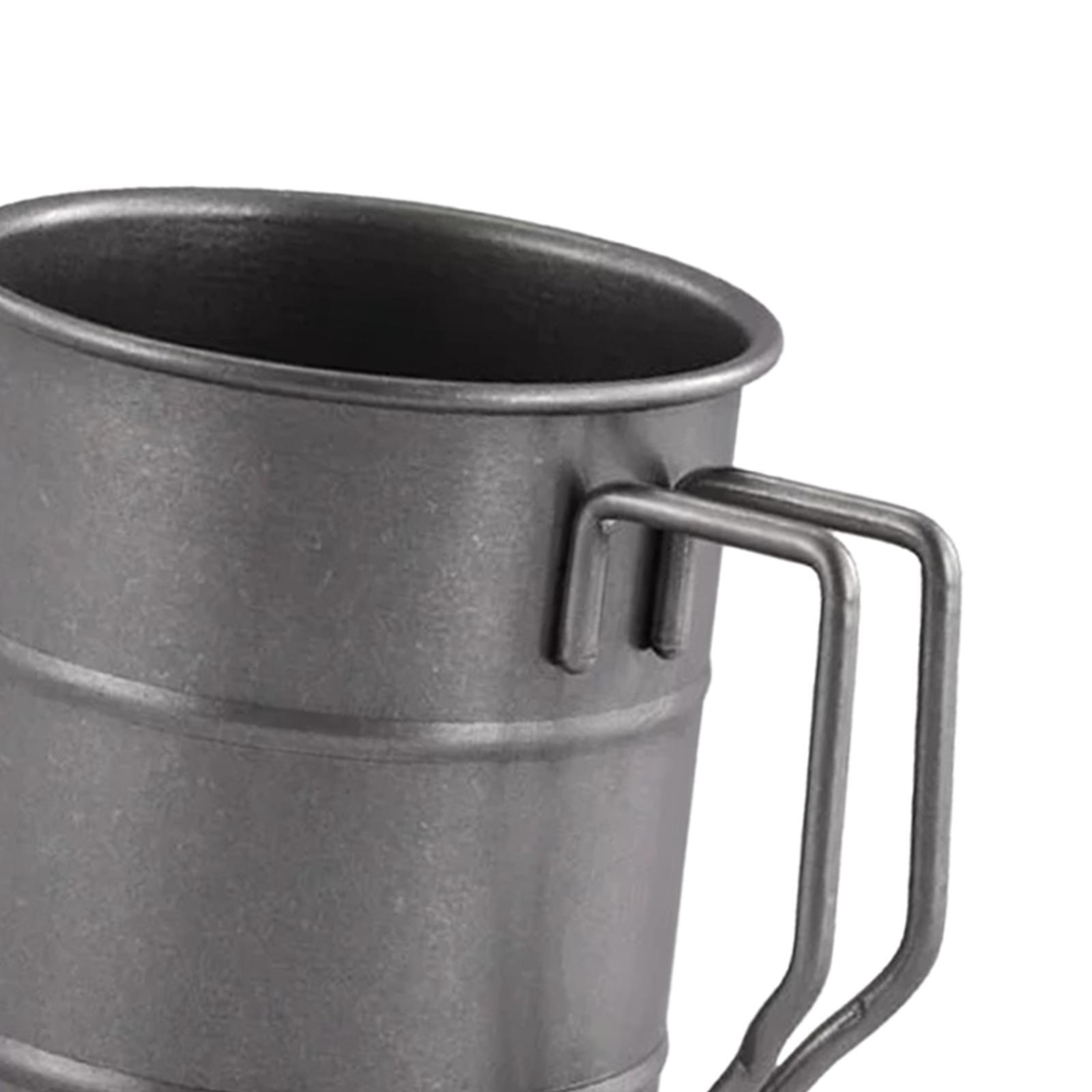 Coffee Mugs Tea Mugs Drinkware Reusable Portable 350ml Drinking Cup Camping Cup for Outdoor Home Office Hiking Picnic Fishing