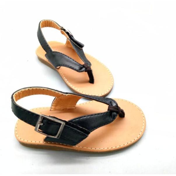 Giày sandal xỏ ngón đế lót da cao cấp và chống trượt cho bé G809