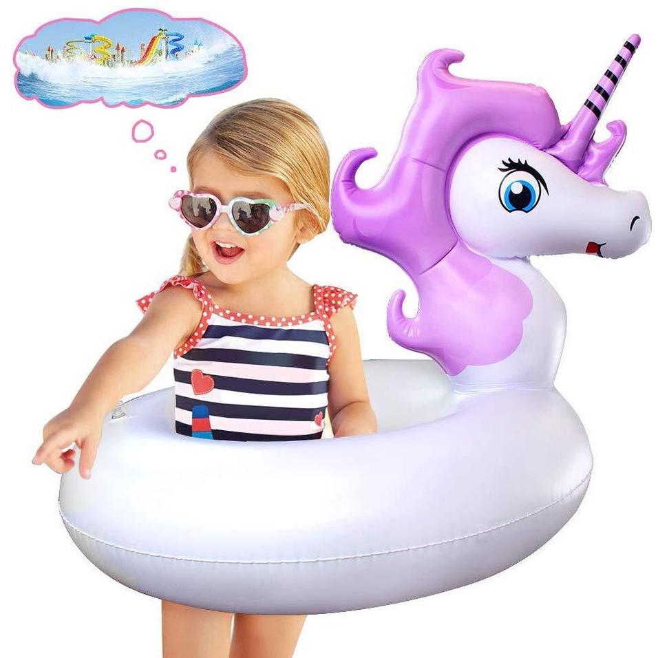 Vòng Bơi Bơm Hơi Unicron Mới Cho Trẻ Em Bể Bơi Phao Bơi Vòng Tròn Bữa Tiệc Mùa Hè Đồ Chơi Bể Bơi