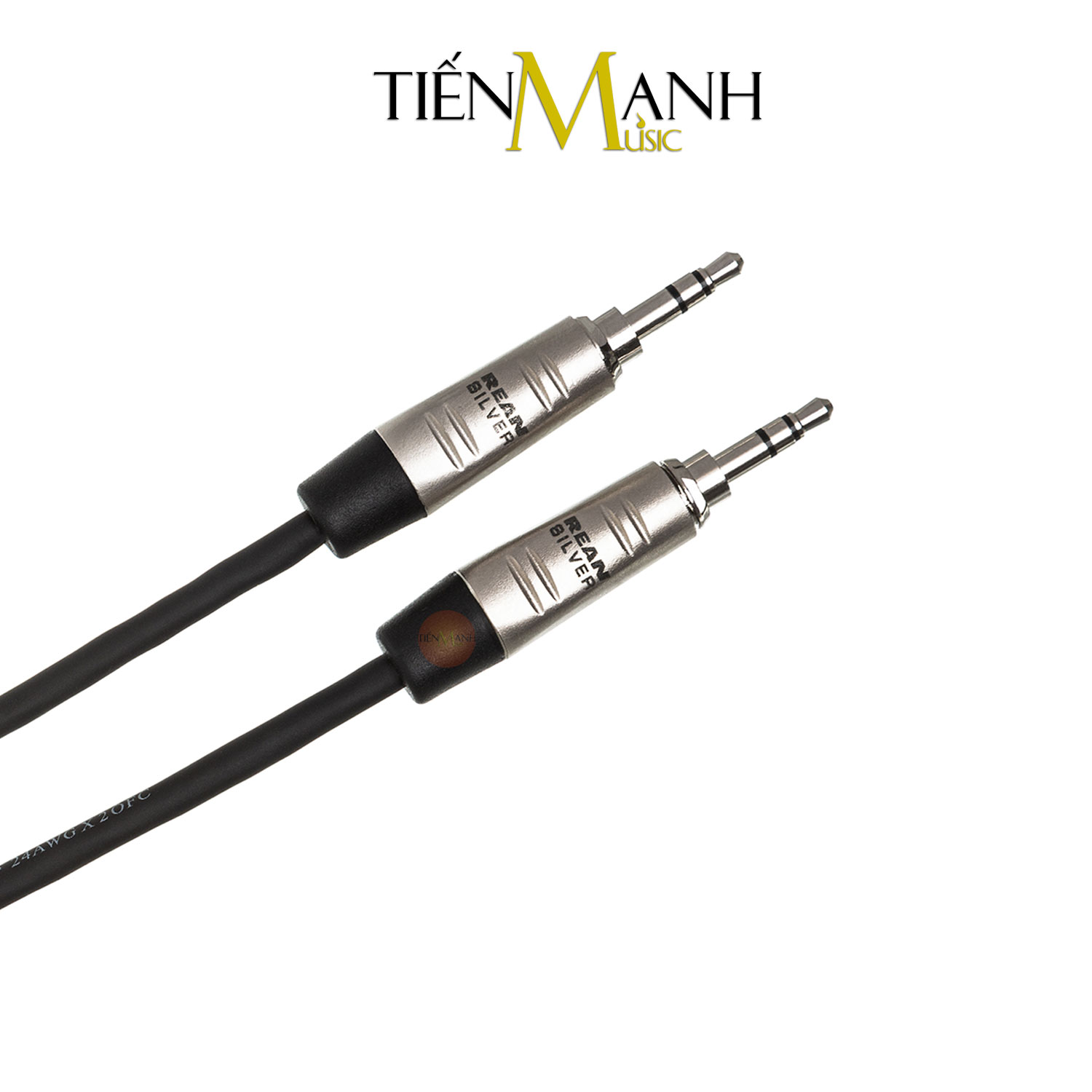 Dây Cáp Tín Hiệu Hosa 2 Đầu 3.5mm REAN Pro Stereo TRS Dài 3m HMM-010 Cable Interconnect 3ly HMM010 Hàng Chính Hãng