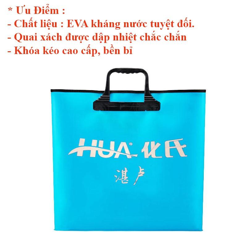 Rọng Cá HUA hình chữ nhật , Giỏ đựng cá khung kim loại siêu bền chuyên câu đài câu đơn cao cấp KK-1