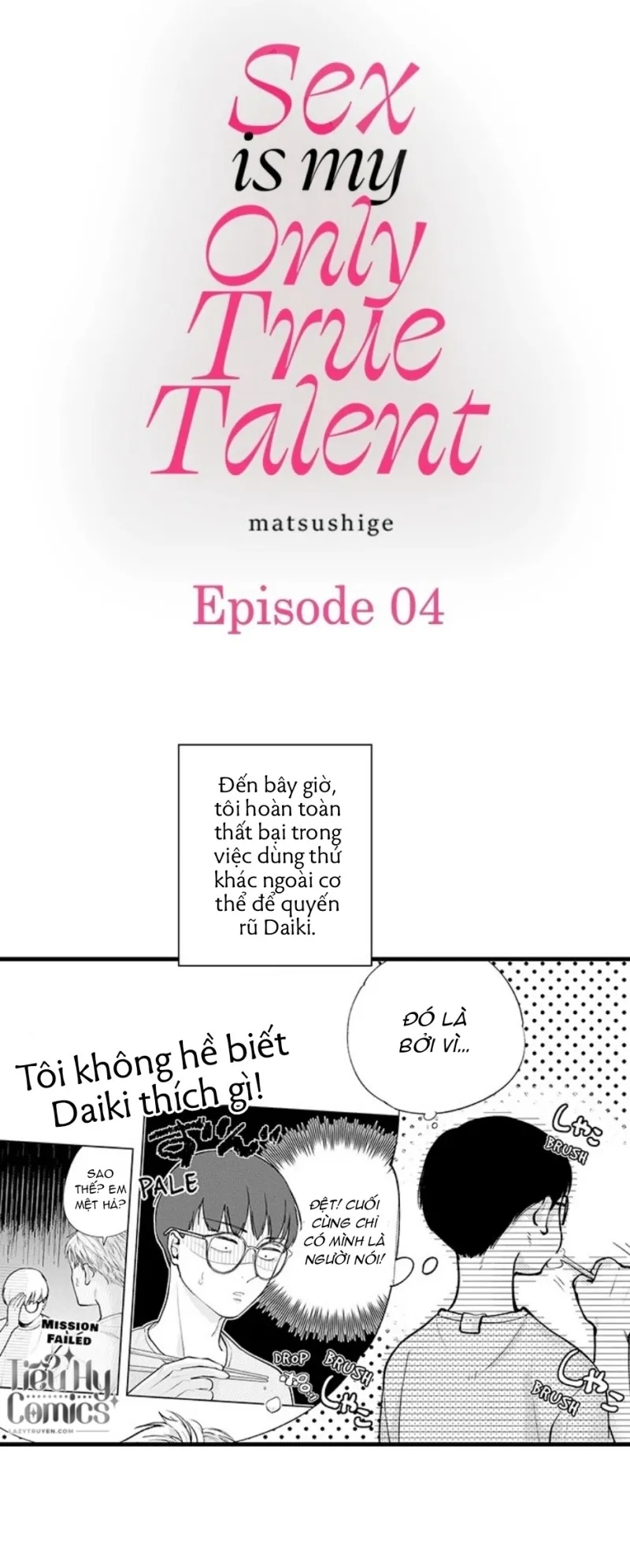 sex là tài năng duy nhất thực sự mà tôi có chapter 4 1