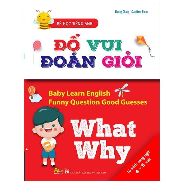 Bộ sách bé học Tiếng Anh: Đố vui đoán giỏi 6 chủ đề dành cho trẻ từ 0-6 tuổi - Bản Quyền