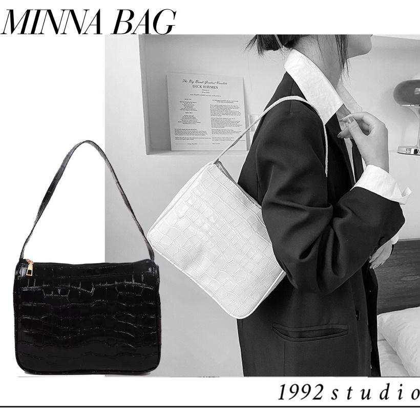 Túi xách nữ / 1992 s t u d i o/ MINNA BAG/ Túi size trung đơn giản đựng được nhiều đồ/ đeo vai