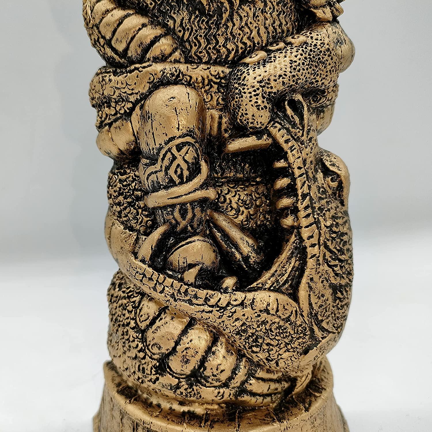 Nhựa Trang Trí Thần Thoại Bắc Âu Quà Tặng Các Bức Tượng Nhỏ Scandinavia Pantheon Đồ Trang Trí Nhà Bàn Trang Trí