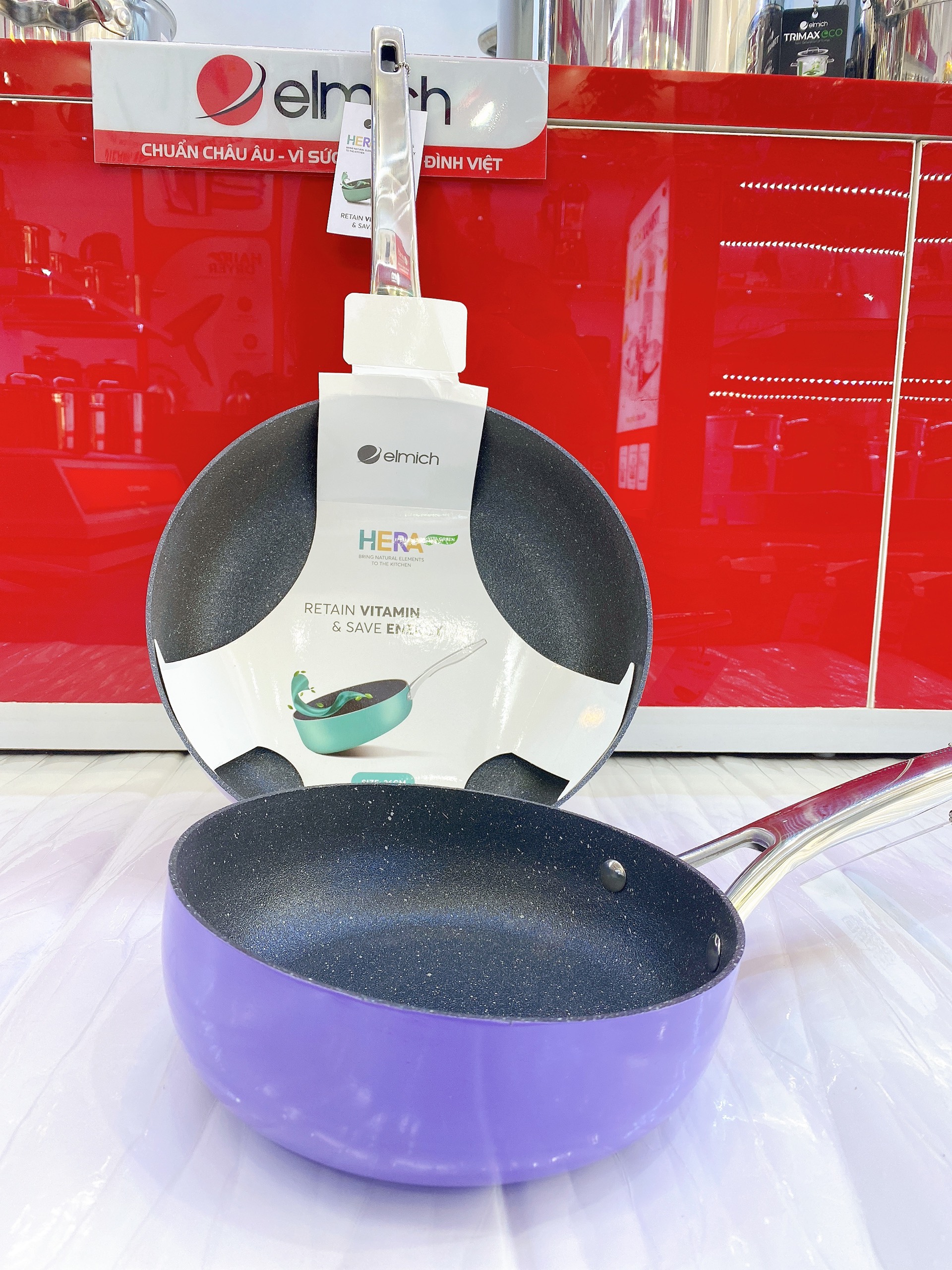 Chảo chống dính Full induction Elmich Hera EL8245 size 20cm