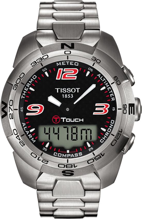 Đồng Hồ Nam Dây Thép Không Gỉ Tissot T-Touch Expert T013.420.11.057.00 (23.6 x 20.2 mm)