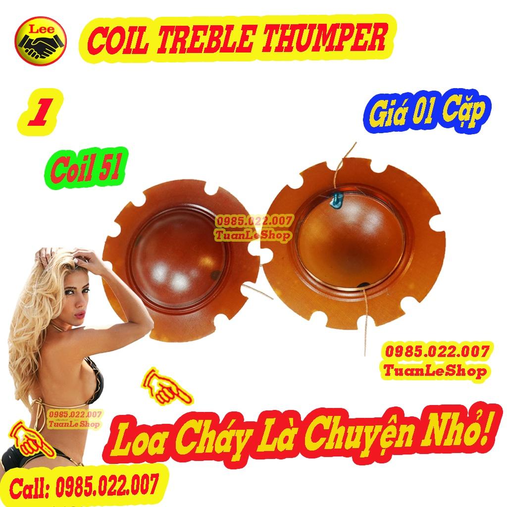 02 CHIẾC COIL 51 THUMPER - COIL LOA TREBLE THUM – GIÁ 02 CHIẾC