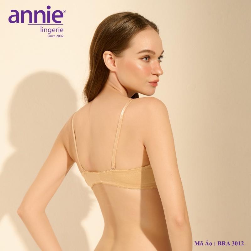 Áo Ngực trơn cao cấp mút mỏng siêu nhẹ annie bra 3012 cài trước, ôm trọn ngực, không cộm phù hợp mặc công sở, đi học.