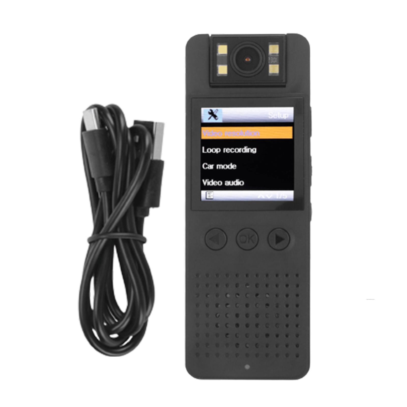 Body Camera Video 1080P 1.4 inch Screen Photo Function