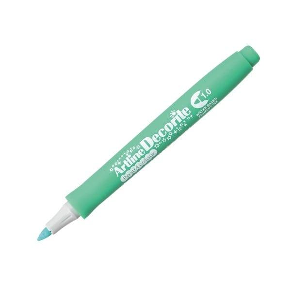 Bút Vẽ Màu Nổi - Pastel Artline Decorite 1.0mm (EDF-1 PASTEL GREEN)