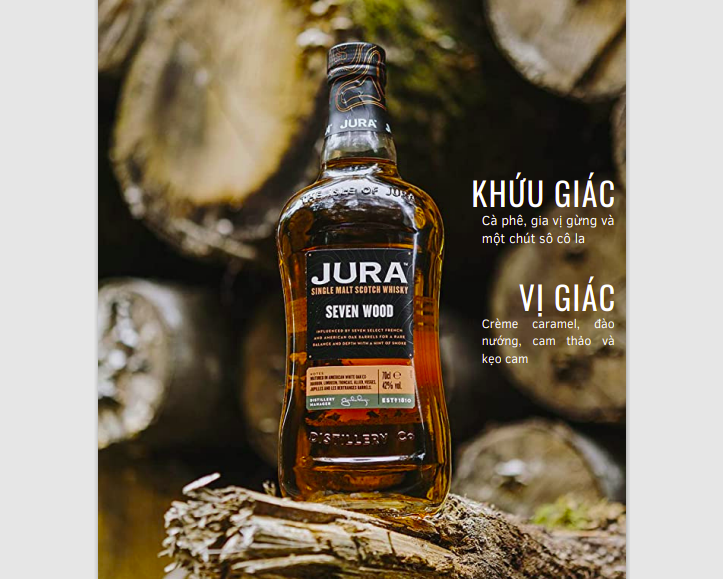 Jura Seven Wood  Single Malt Scotch  Whisky