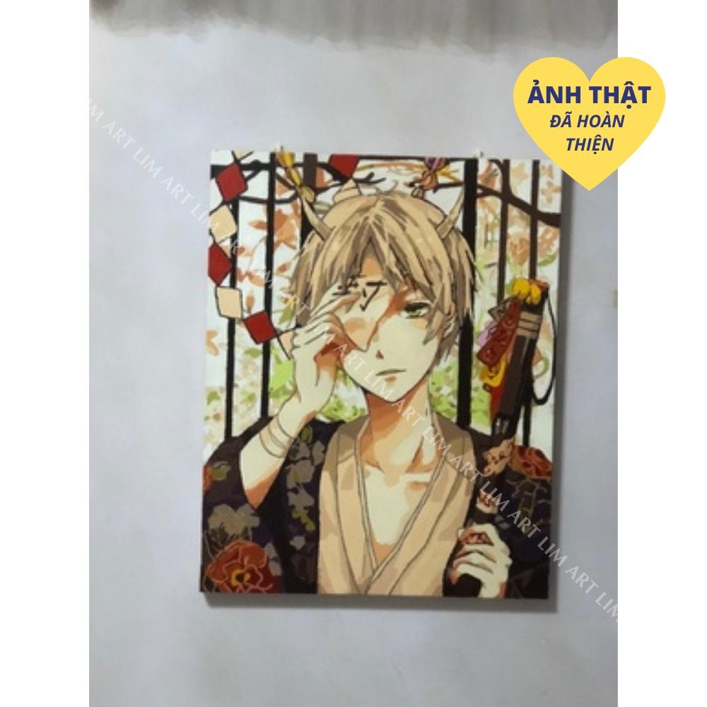 Tranh sơn dầu số hoá có khung  LIM Art- Tranh tô màu theo số Anime T730