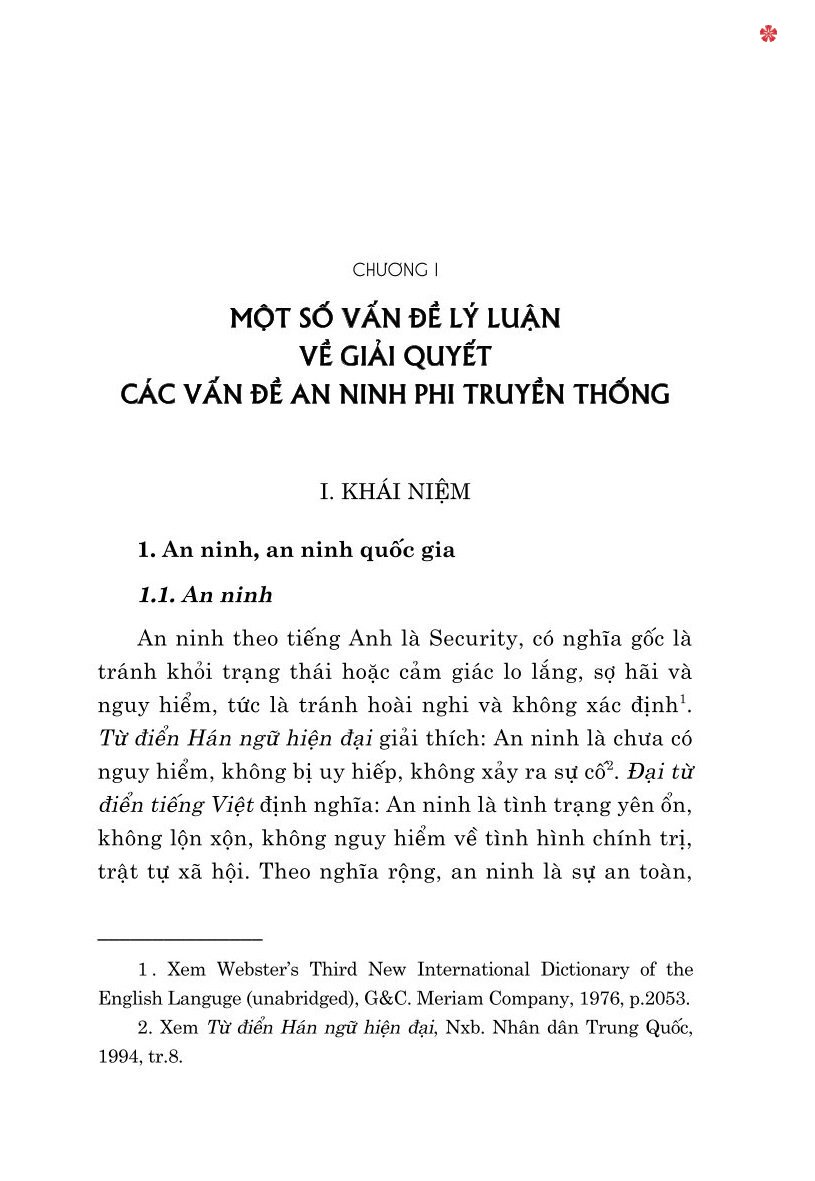 Kinh nghiệm giải quyết các vấn đề an ninh phi truyền thống trên thế giới và gợi mở đối với Việt Nam (bản in 2024)