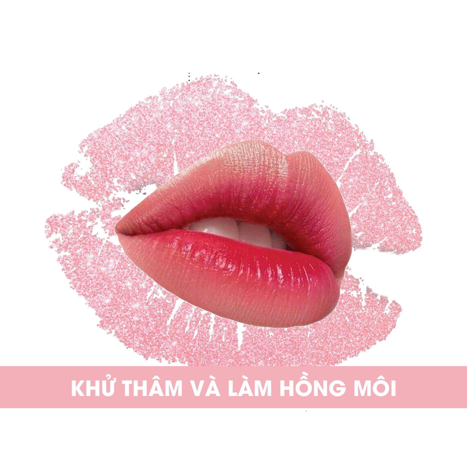 Bộ đôi Khử thâm Làm hồng Dưỡng môi Cenota cho môi Hồng Căng mướt Mềm mịn