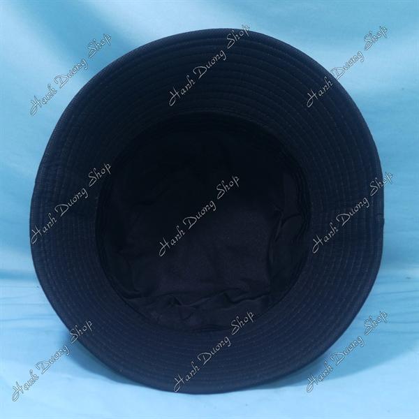 Nón tai bèo mũ bucket vành nhỏ thêu chữ Sống Nay Stress Mai - Sống Nay Stress Mai
