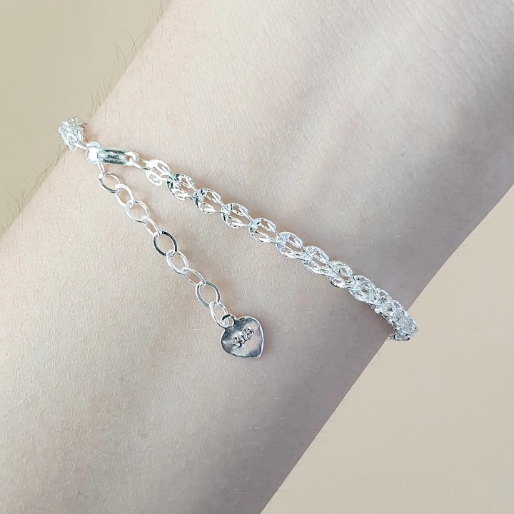 Vòng Tay Lắc Tay Nữ Bạc 925 Đuôi Phụng LTU559 BẠC HIỂU MINH
