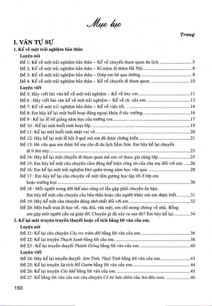 Văn Tự Sự - Miêu Tả Lớp 6 (Định Hướng Phát Triển Phẩm Chất Và Năng Lực - Theo Chương Trình GDPT Mới) 