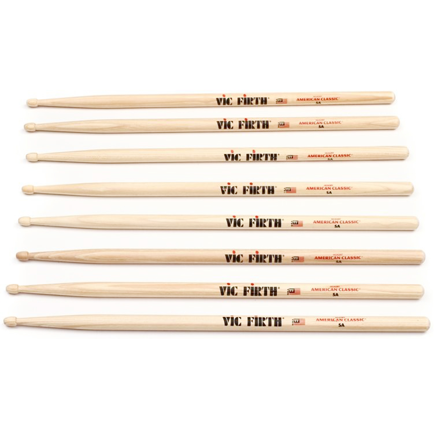 Dùi Trống Vic Firth 5A - American Classic Hickory Drumsticks - Kèm Móng Gảy DreamMaker