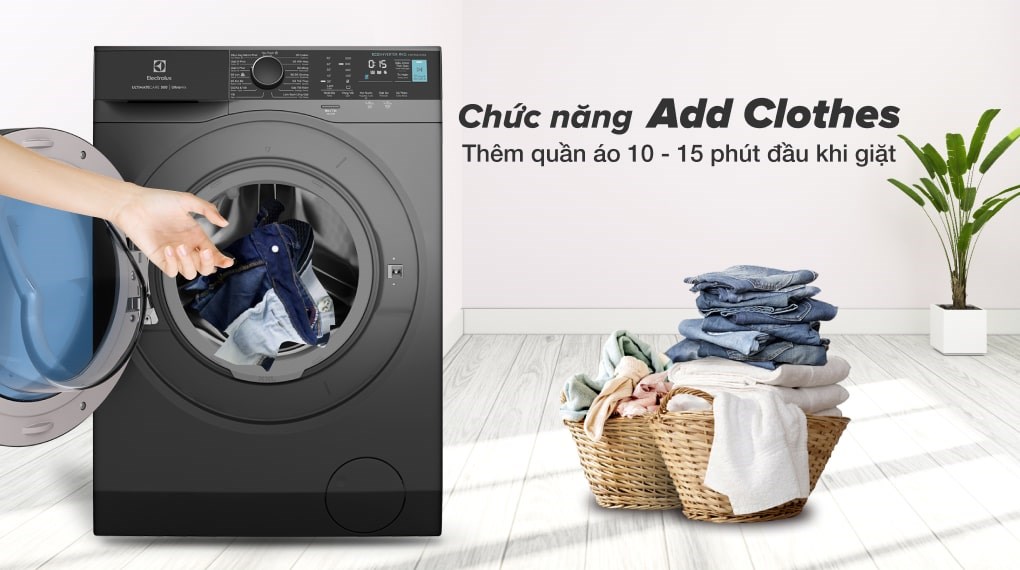 Máy giặt Electrolux UltimateCare 500 Inverter 9 kg EWF9024P5SB - Hàng Chính Hãng - Chỉ Giao TPHCM