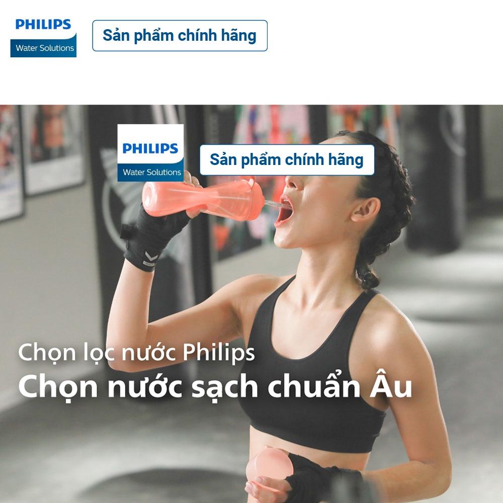 Combo Bình lọc nước thể thao Philips AWP2712 kèm Lõi lọc Fitness AWP286/97