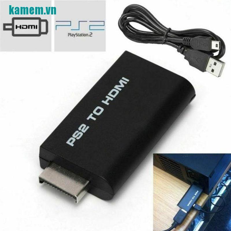 ☆Bộ ChuyểN ĐổI PS2 Sang HDMI 3.5mm Cho MàN HìNh HDTV