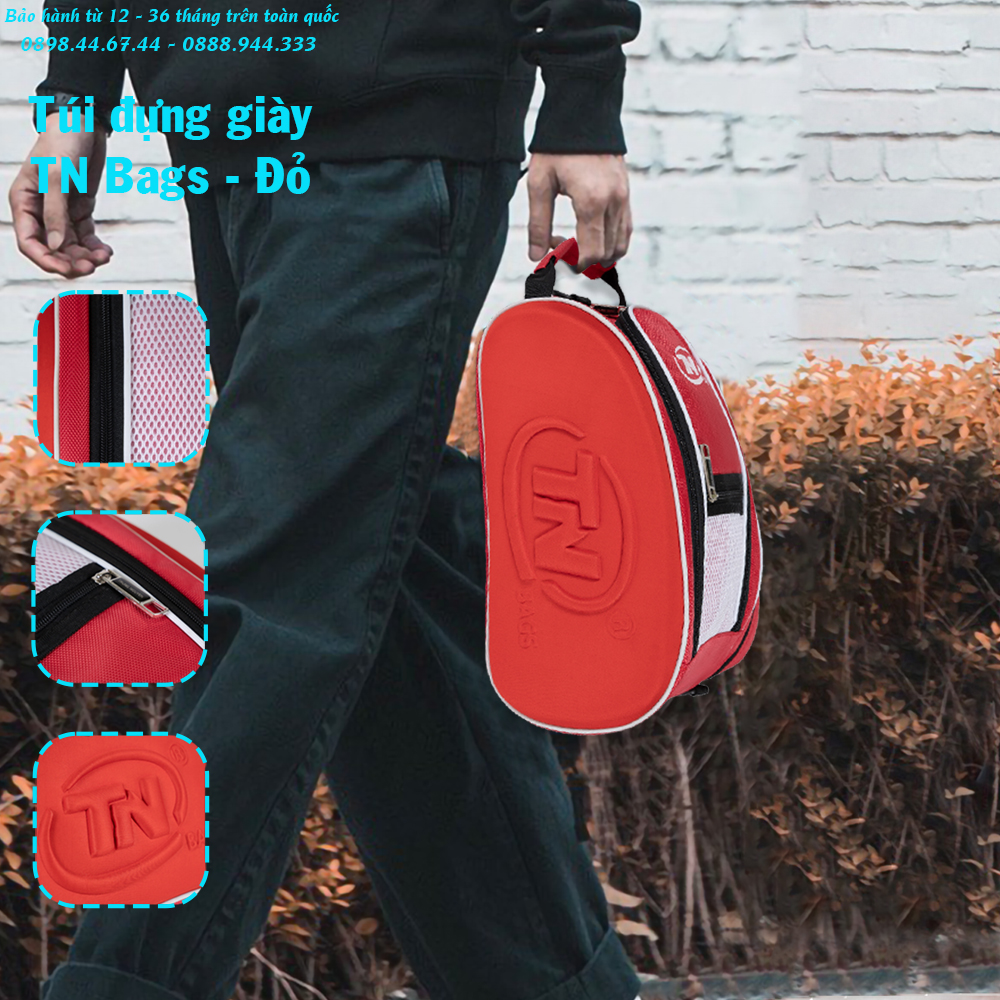 Túi đựng giày bóng đá 2 ngăn, túi thể thao cực chất TN Bags TN.B 9002