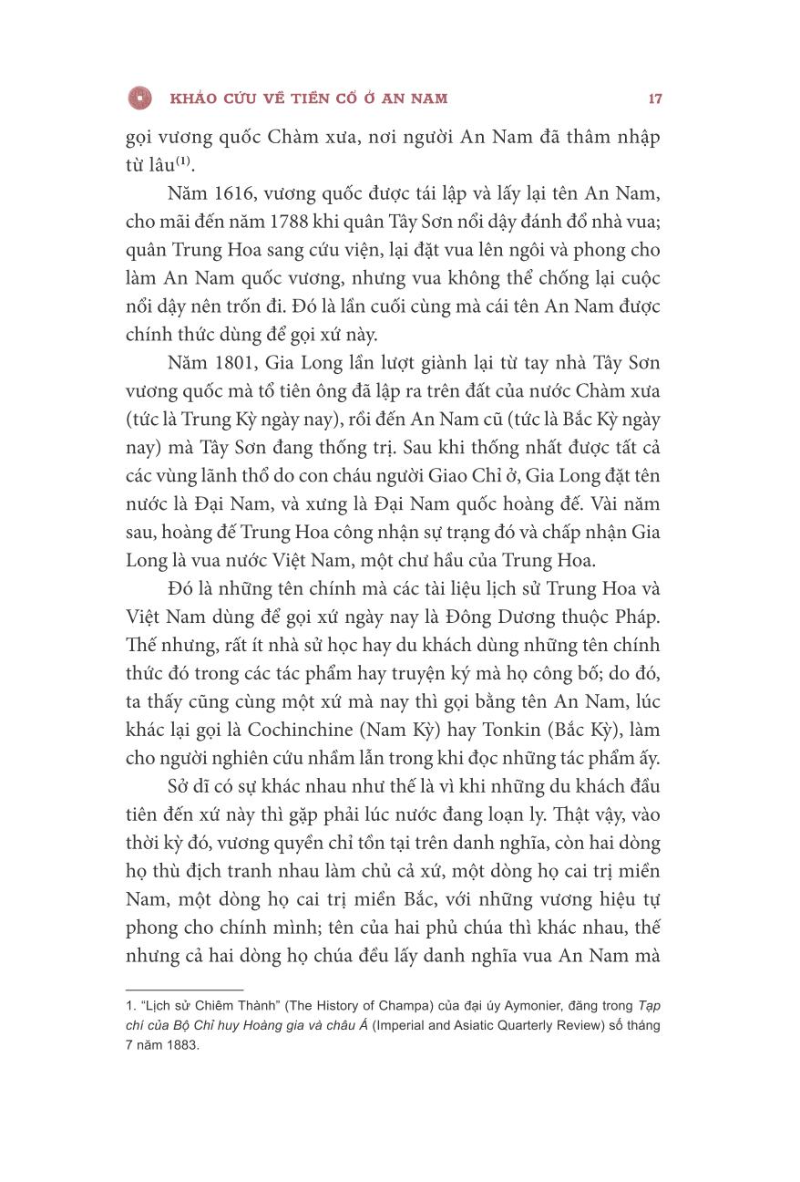 Khảo Cứu Về Tiền Cổ Ở An Nam - NNA