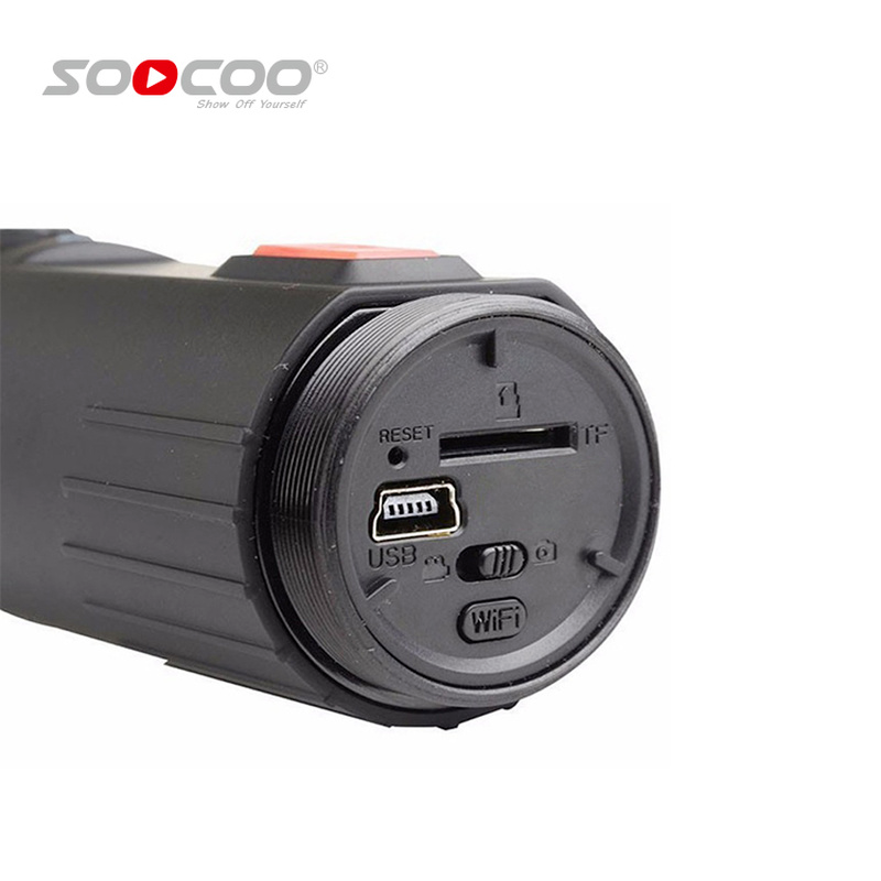 SOOCOO S20 Camera Hành Động 4K Chống Nước Camera Dưới Nước Thể Thao Cam Đen Đạn Cho Súng Xe Đạp Mũ Bảo Hiểm Xe Đạp Chống Nước