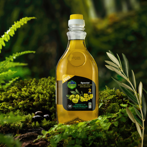 Dầu ăn Oliu hạt cải KANKOO SPECIAL chai 2L chiết xuất từ oliu hạt cải nhập khẩu nguyên chai chính hãng chuẩn Úc
