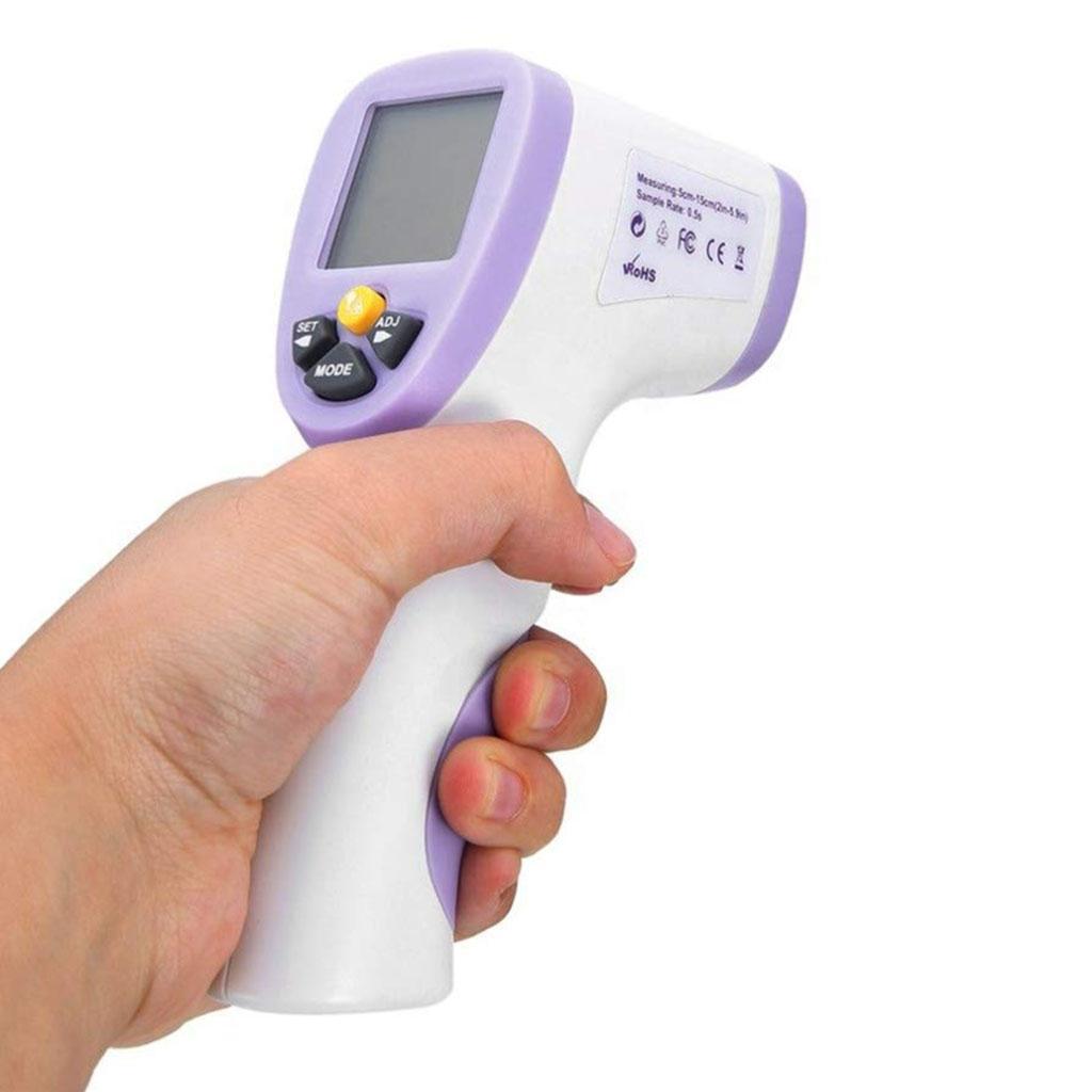 Multifunction Non Contact Forehead and Ear Digital Body Thermometer -White