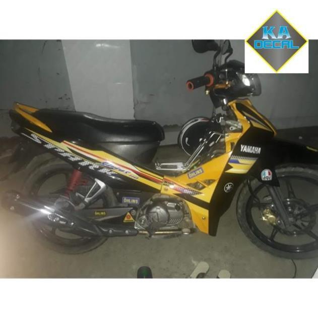 Tem rời sirius spark vàng đen