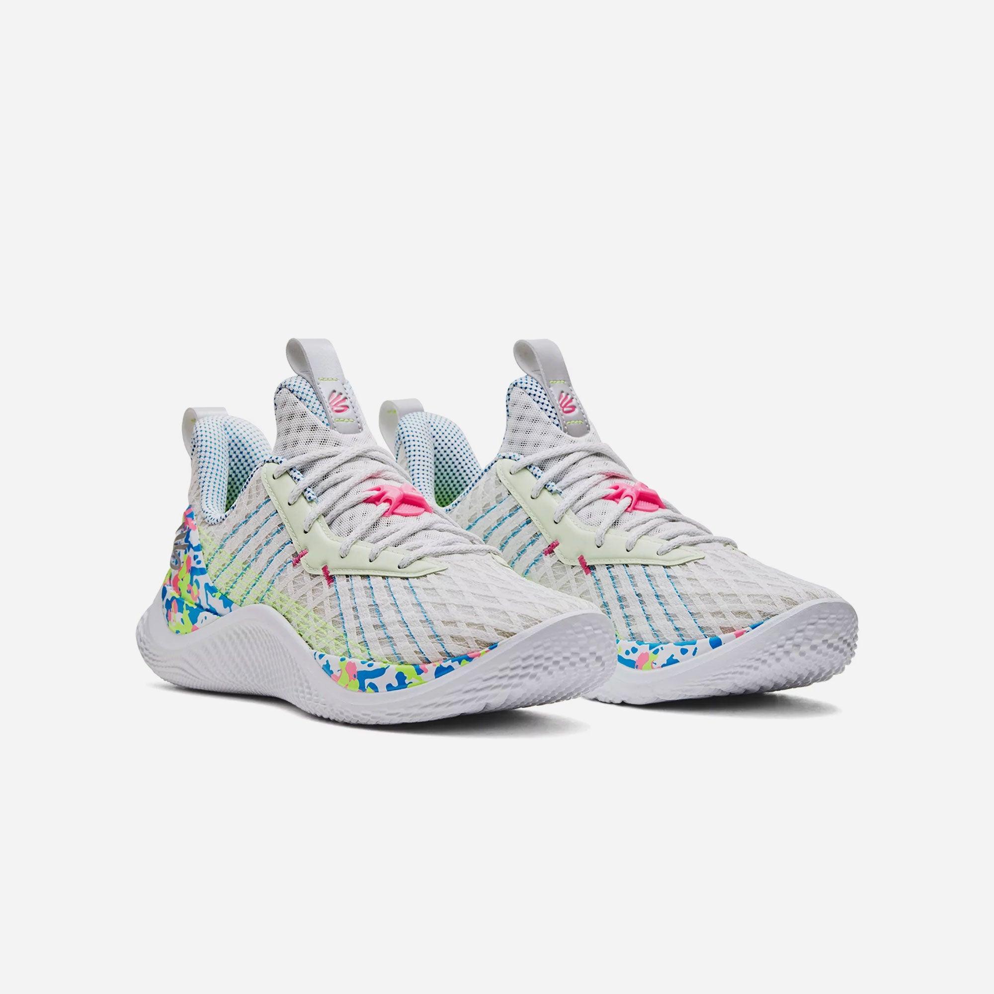 Giày bóng rổ unisex Under Armour Curry 10 Splash Party - 3026271-100