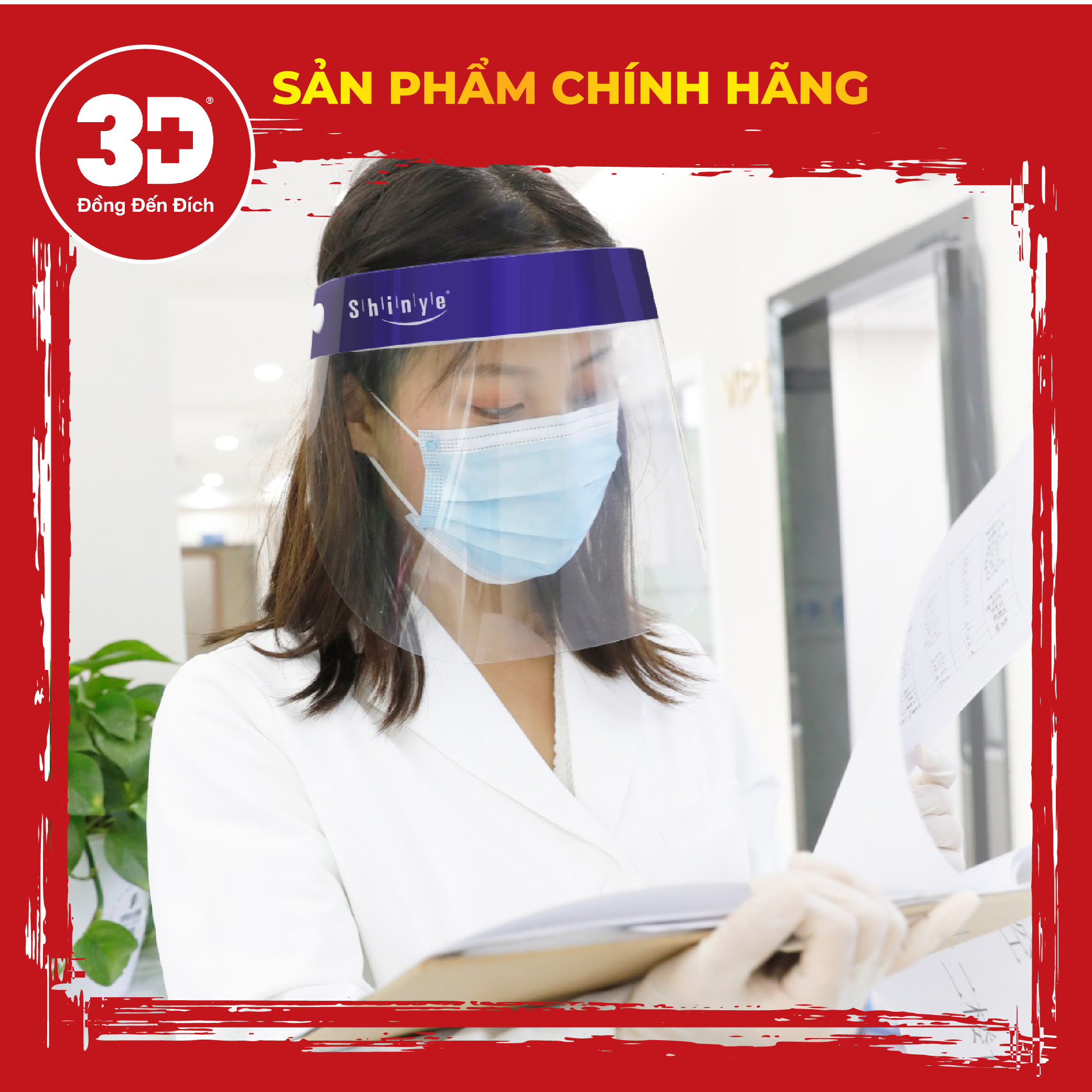 TẤM CHE MẶT CHUẨN Y TẾ SHINYE, HÀNG NHẬP KHẨU