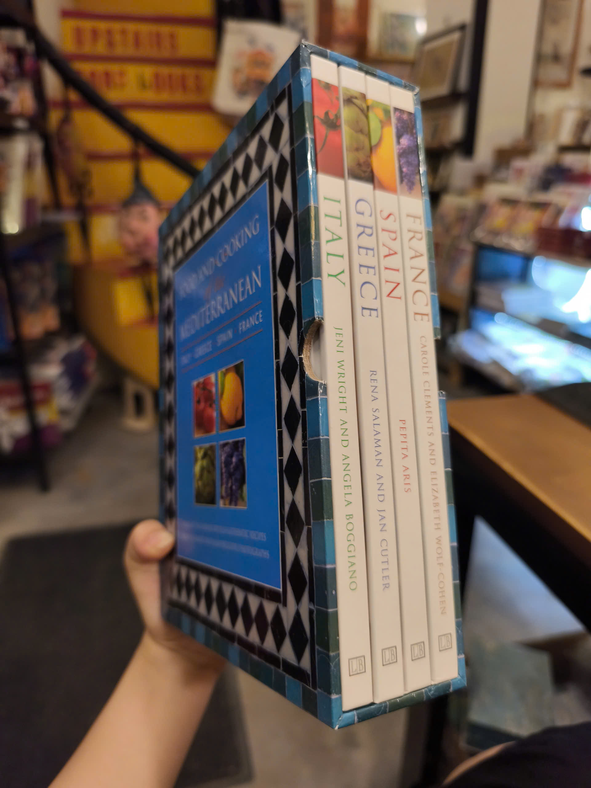 Sách - Food and Cooking of the Mediterranean: Italy - Greece - Spain - France by Pepita Aris