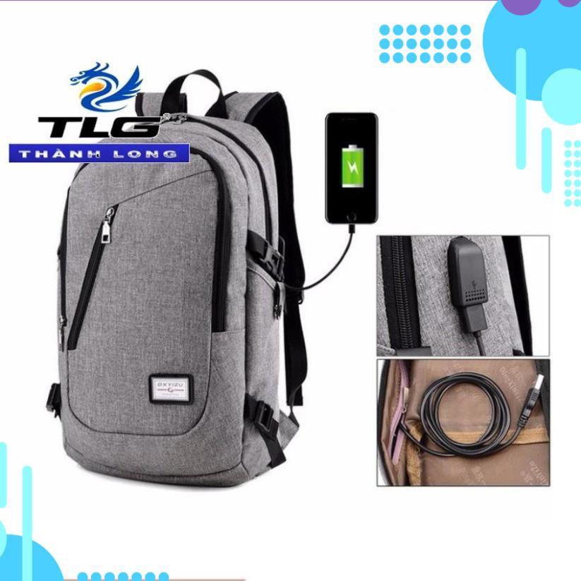 ️ Deal Sốc ️ Nhập mã LONGTLG giảm 10% Balo thời trang kèm cổng sạc USB Đồ Da Thành Long TLG 208199