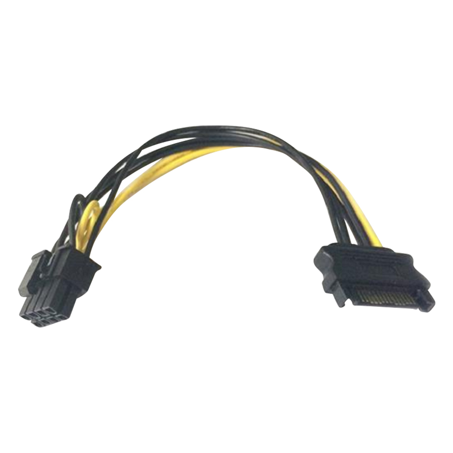 Cáp nguồn card đồ họa SATA sang 8 Pin (20cm)