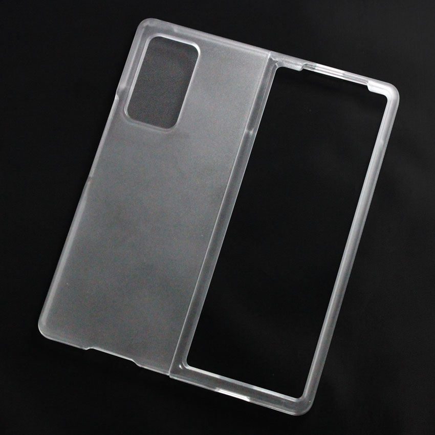 Ốp lưng dành cho Samsung Galaxy Fold 2 nhựa cứng nhám trong