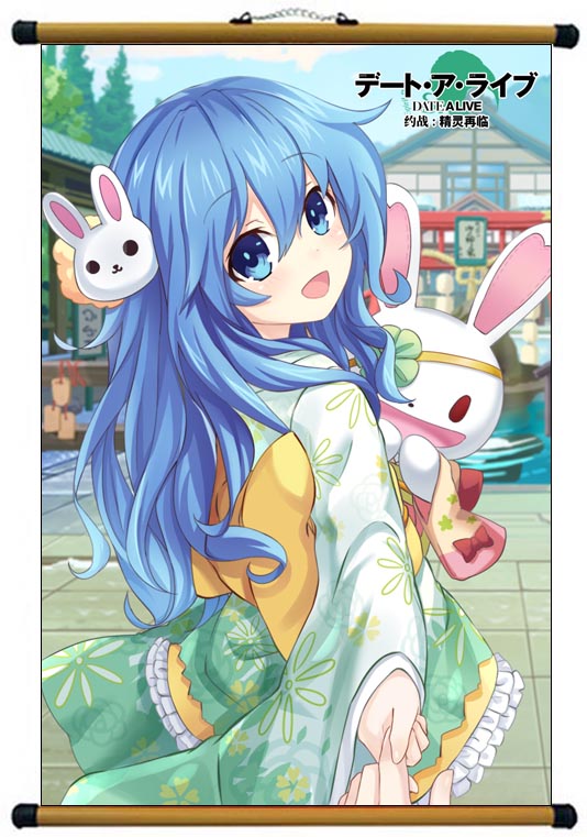 Tranh ảnh treo tường Date A Live có khung nẹp