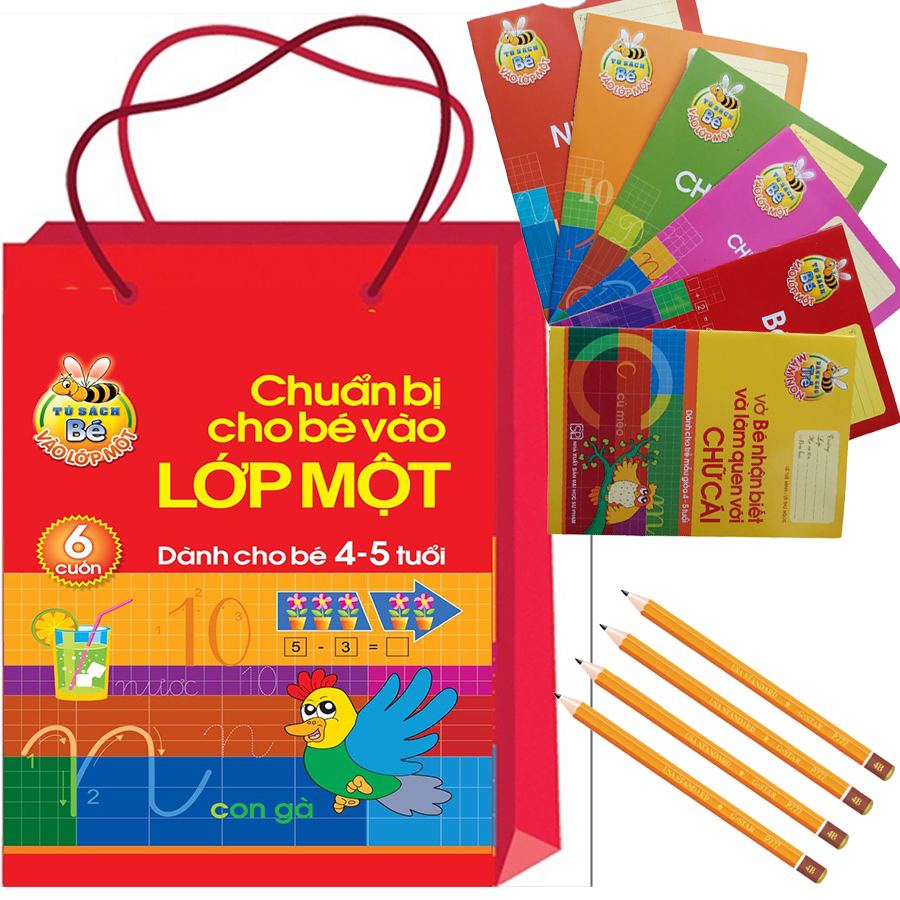 Sách - Tập Tô Tập Viết Chữ Cái Chữ Số Dành Cho Trẻ 4-5 Tuổi