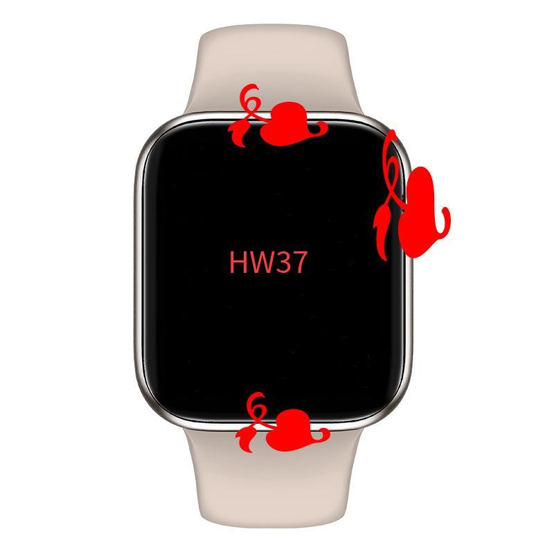 Đảm bảo chất lượng Đồng hồ thông minh HW37 Cuộc gọi Bluetooth Đo nhịp tim Huyết áp Kiểm tra đường huyết Thanh toán ngoại tuyến Chia sẻ vị trí Vòng đeo tay thông minh