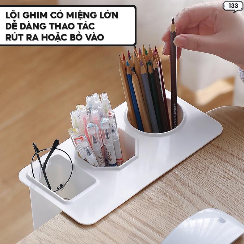 Hộp Đựng Bút Viết Dán Cạnh Bàn Tiện Lợi Thiết Bị Văn Phòng Phẩm Thông Minh 133