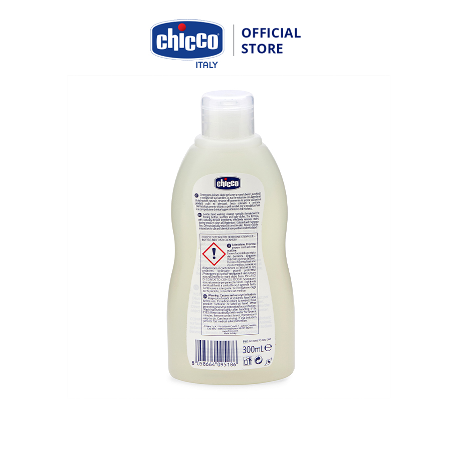 Gel rửa bình Chicco chiết xuất dầu dừa tự nhiên 300ml
