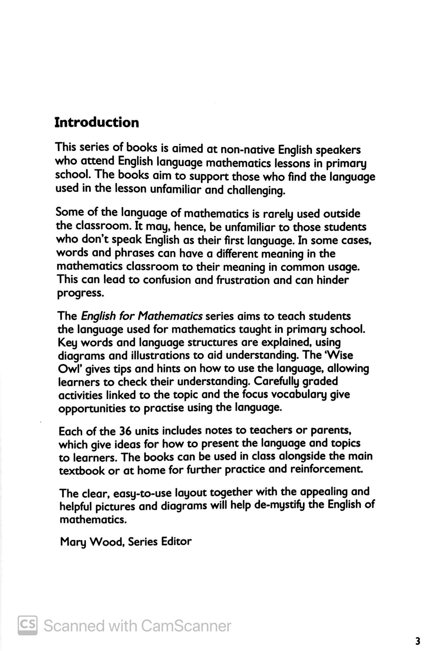 Sách English For Mathematics Book C