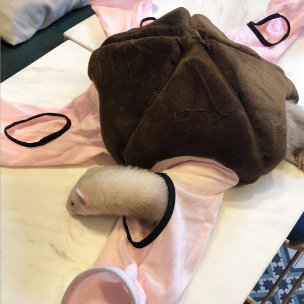 Small Animal Play Tunnel Pet Tunnel for Hamster Guinea Pig Chinchilla gray