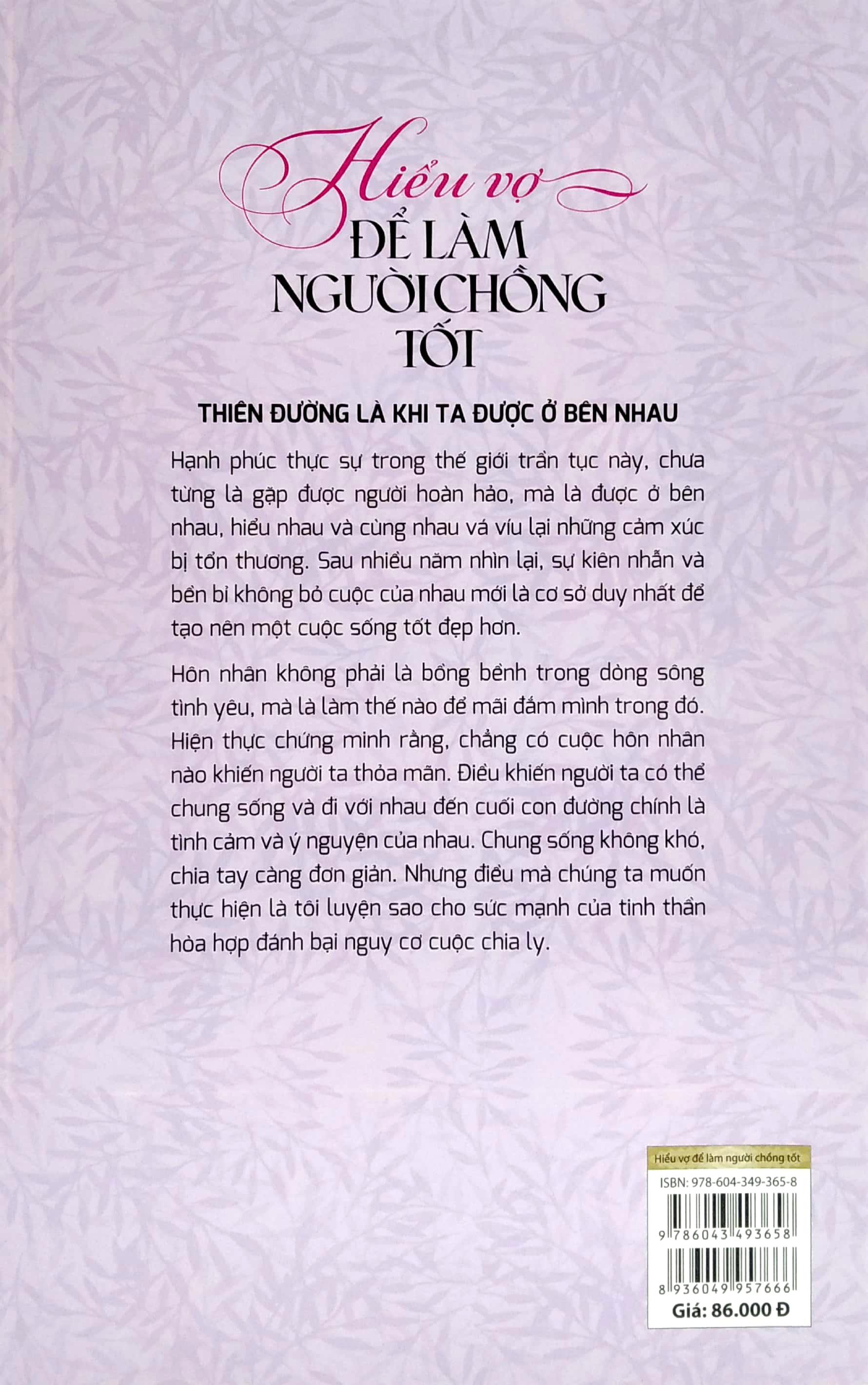 Hiểu Vợ Để Làm Người Chồng Tốt